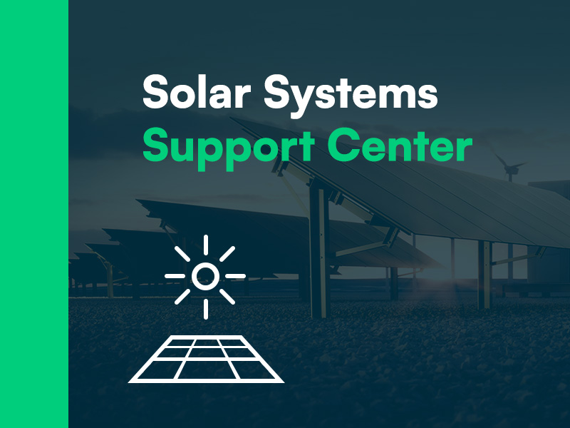 Solar Systems Support Center